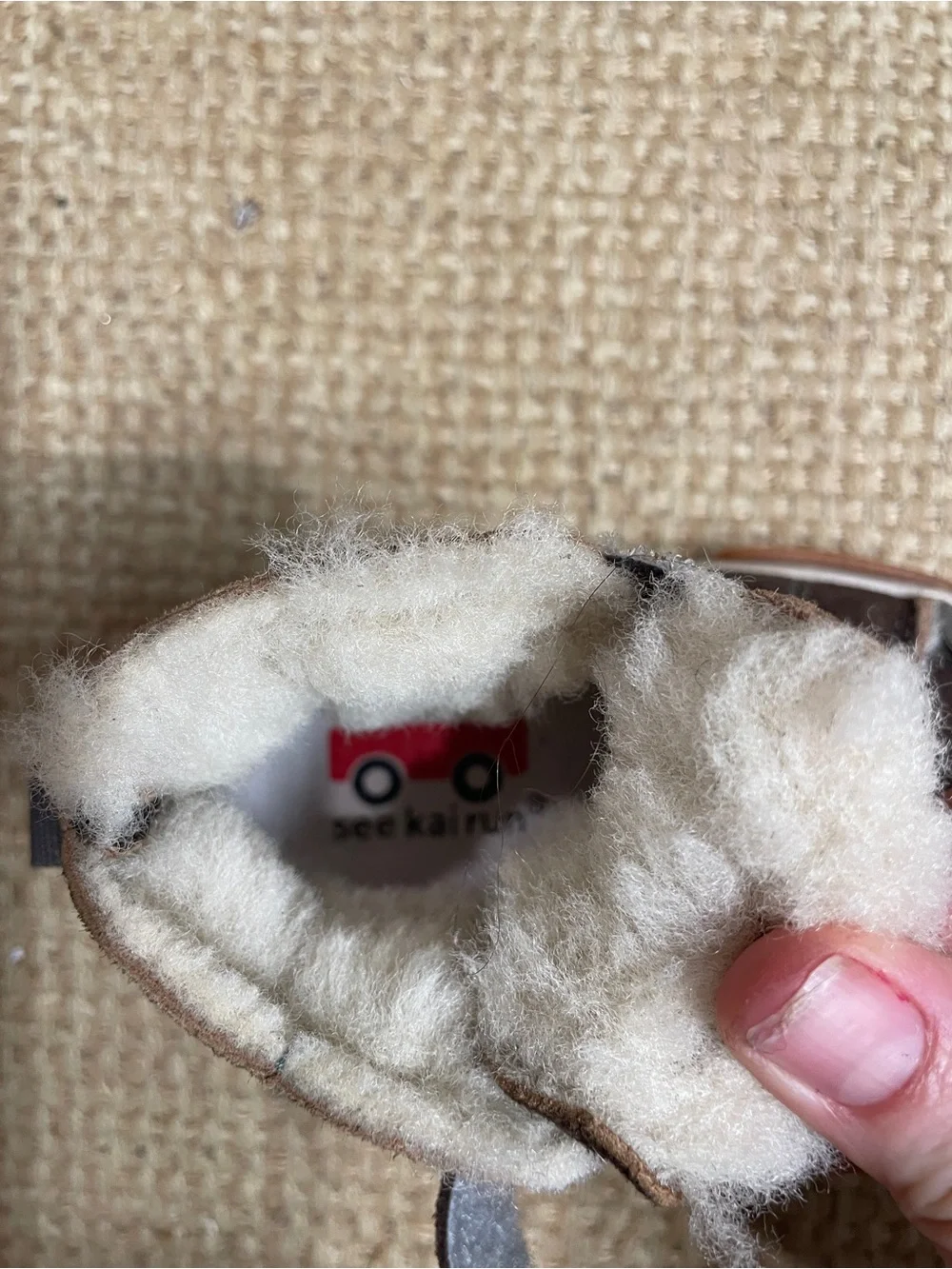 See Kai Run Devon Genuine Shearling Lined Sneaker 5